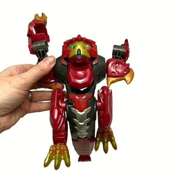 Bakugan Dragonoid Infinity Spin master Action Figure red plastic toy 11in Dragon - Picture 1 of 7